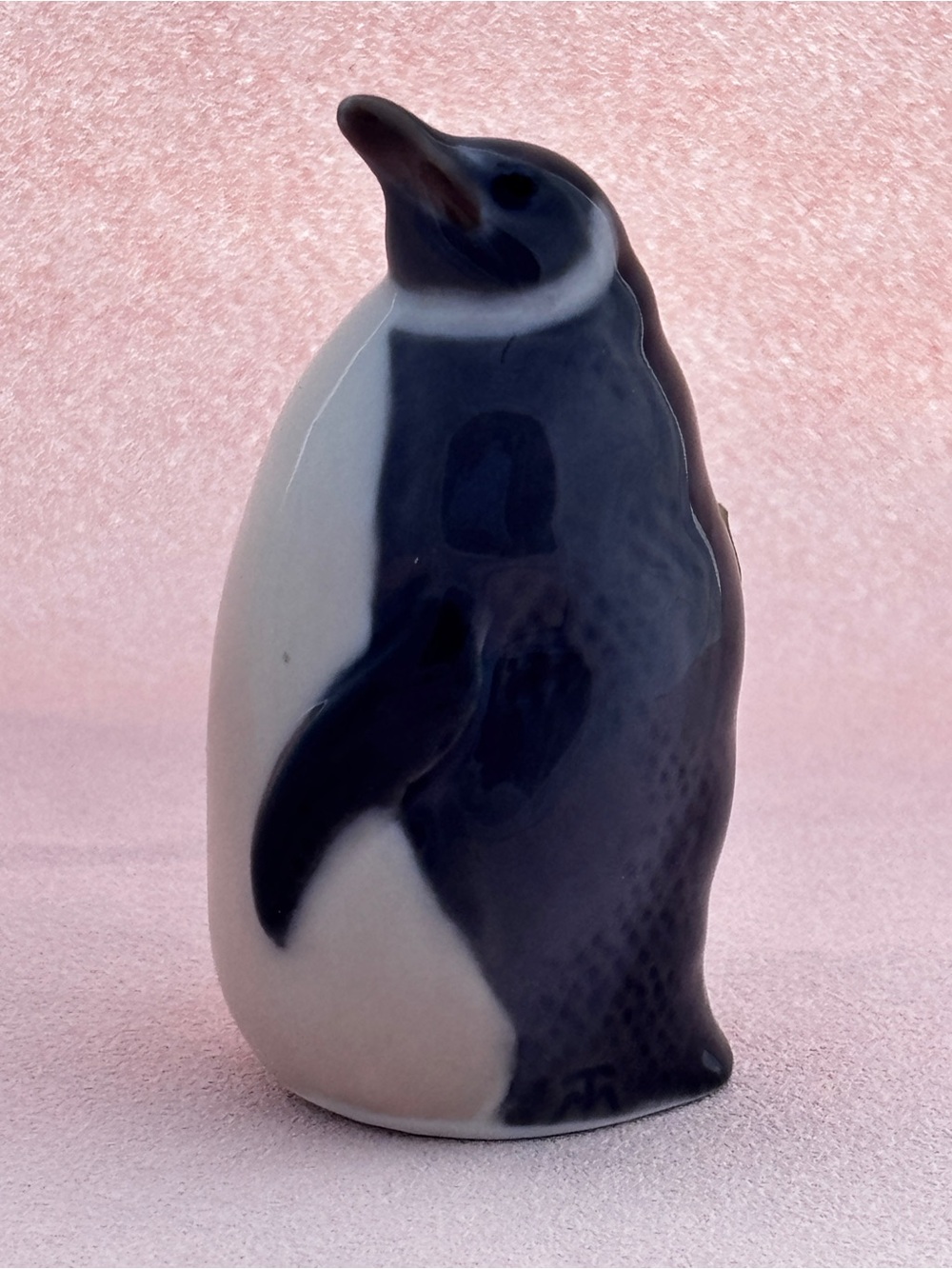 Vintage Royal Copenhagen Porcelain Penguin Figurine Model # 3003
